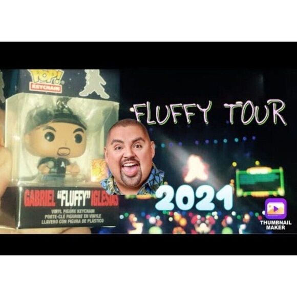 Gabriel "fluffy" Iglesias pocket pop keychain, vinyl figure keychain - Picture 2 of 7